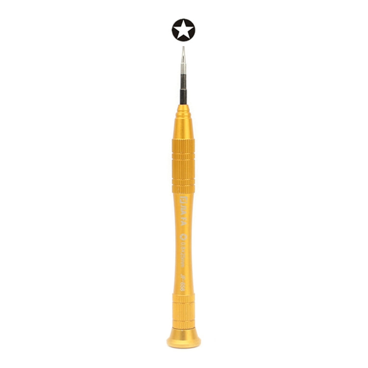 JF-658-0.8 Cacciavite a cinque stelle per riparazione di telefoni cellulari in metallo, 0.8 Pentalobe JF-658-0.8 Cacciavite a cinque stelle per riparazione di telefoni cellulari in metallo, 0.8 Pentalobe